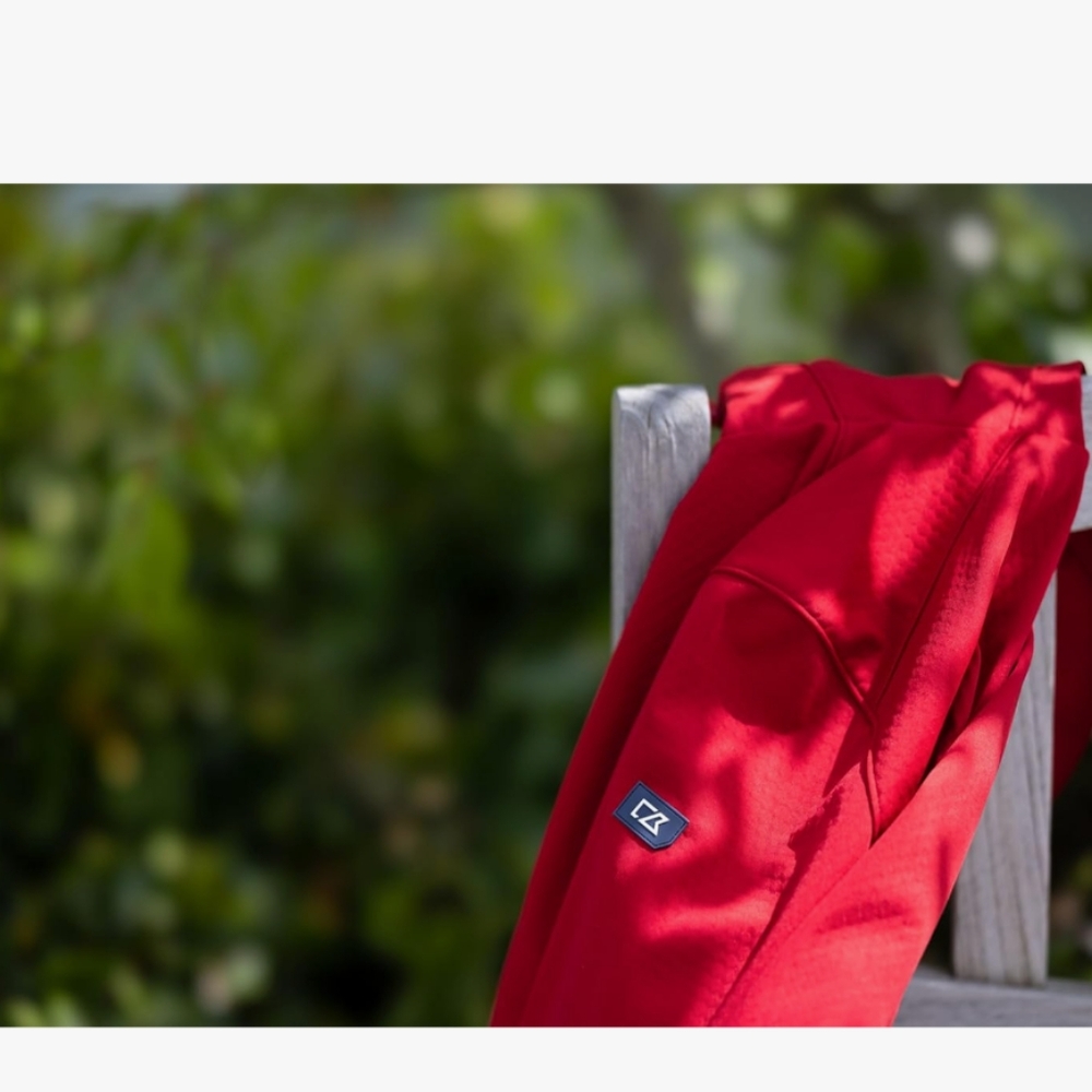 Cutter & Buck Red Jacket with Hood - Picture 10 of 15